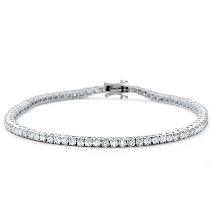 SPECIAL!1.97ct 14KT White Gold Diamond Tennis Bracelet 7"