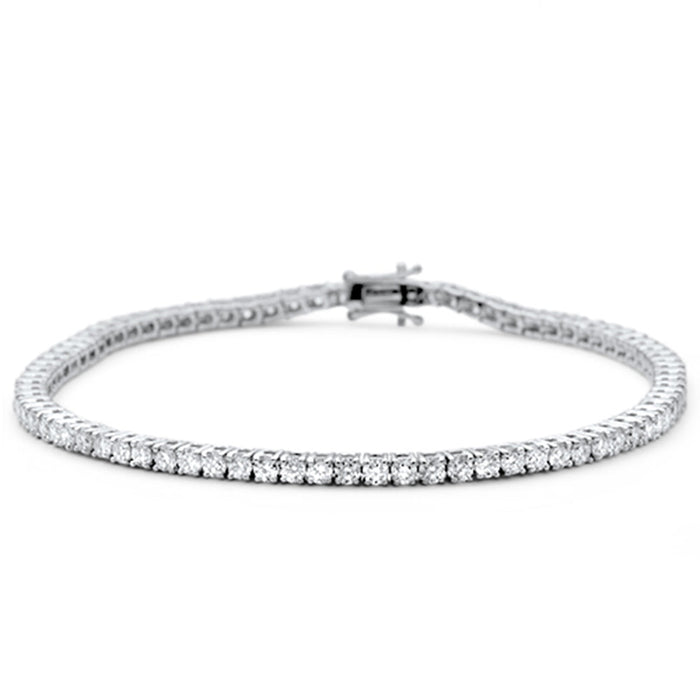 SPECIAL! 1.98ct 14KT White Gold Diamond Tennis Bracelet 7"