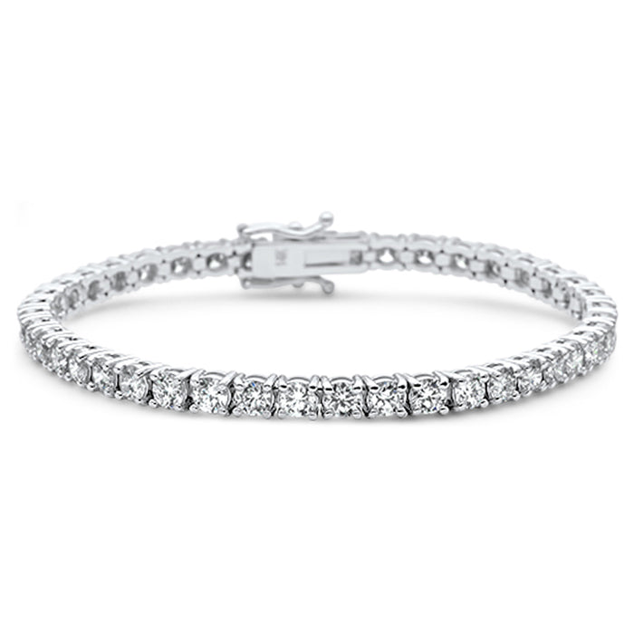 DIAMOND CLOSEOUT! 8.79ct 14KT White Gold Diamond Tennis Bracelet 7"