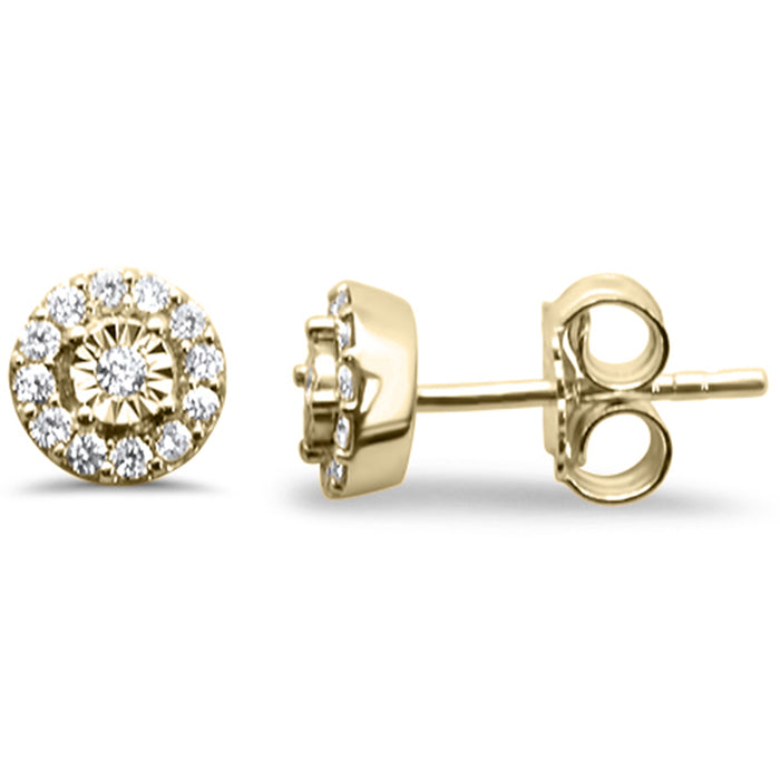 DIAMOND CLOSEOUT! .23ct G SI 14K Yellow Gold Diamond Stud Earrings