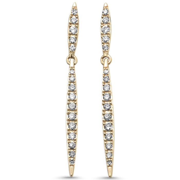 SPECIAL!.49ct G SI 14K Yellow Gold Diamond Drop Earrings