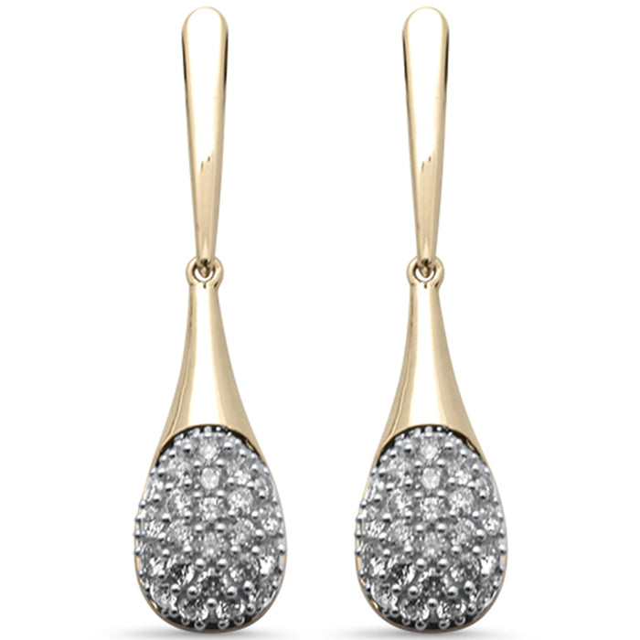 SPECIAL!.48ct G SI 14K Yellow Gold Diamond Drop Earrings