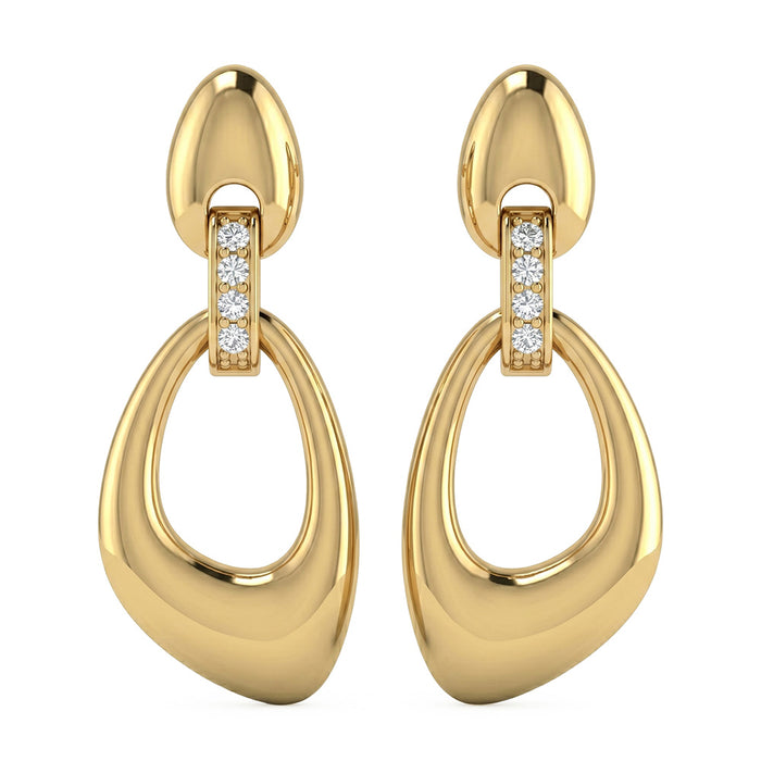 SPECIAL! .04ct G SI 14kt Yellow Gold Diamond Stud Earrings