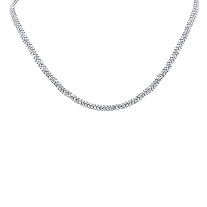 SPECIAL!5.83ct G SI 14K White Gold Marquise Diamond Leaf Style Tennis Necklace 18" Long