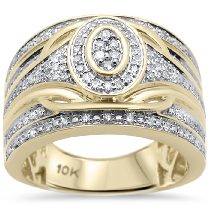 DIAMOND CLOSEOUT! .49ct F SI 10K Yellow Gold Diamond Diamond Engagement Ring
