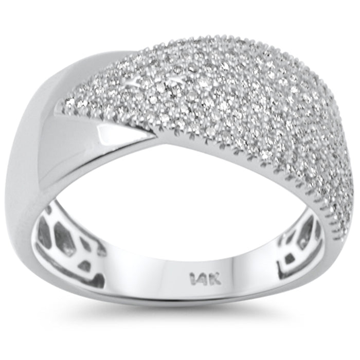 SPECIAL! .50ct G SI 14K White Gold Diamond Band Ring Size 6.5