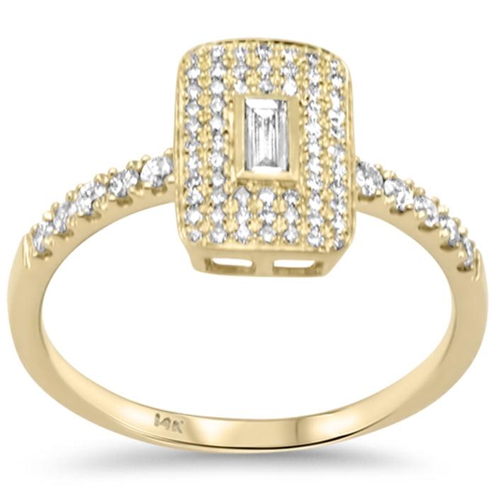 SPECIAL! .42ct G SI 14K Yellow Gold Diamond Ladies Ring Size 6.5