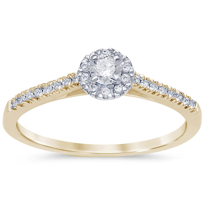 SPECIAL! .49ct G SI 14K Yellow Gold Diamond Engagement Ring Size 6.5