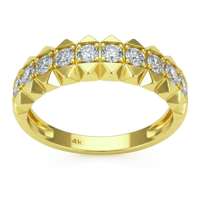 SPECIAL! .50ct G SI 14kt Yellow Gold Diamond Band Ring Size 6.5