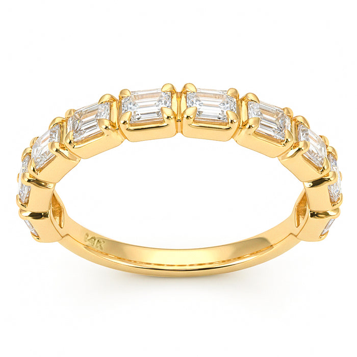 SPECIAL! 1.22ct G SI 14kt Yellow Gold Diamond Band Ring Size 7