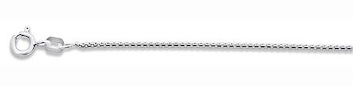 015-.9MM Round Box Chain .925 Solid Sterling Silver Sizes 16-22" NEW