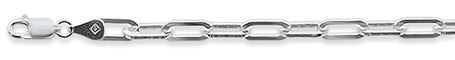 CLOSEOUT 20% OFF! 110 5.1MM Square Forzatina Chain .925 Solid Sterling Silver Sizes 7"-28" Inches NEW